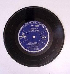 AL GILBERT GRADE 1 SONG & TAP DIXIE..ROCK..& DISCO STEPPING TONES VINYL 45 83-24