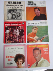 1960s POP ROCK Lot Of 53 PICTURE SLEEVES 45 RPM No Records ALL PICTURED