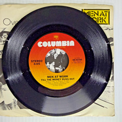 Men At Work Set Of 5 It’s A Mistake Overkill 45 Single Vinyl Record Plus 3 More