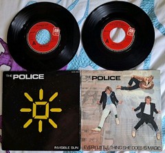 THE POLICE – 2 X JUKEBOX READY 7″ SINGLES – Every Little Thing  Invisible Sun