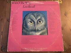Leon Russell Will O’ The Wisp 1975 First US Press Vinyl Record LP Rock Classic