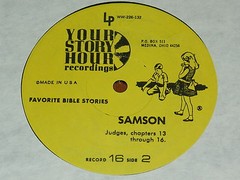 YOUR STORY HOUR – RECORD 16 – MIGHTY GIDEON / SAMSON – BIBLE STORIES – NEW LP !