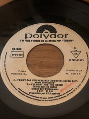 THE WHO I’m Free +3 1969 MEXICO 7″ PROMO EP Psych Pete Townshend