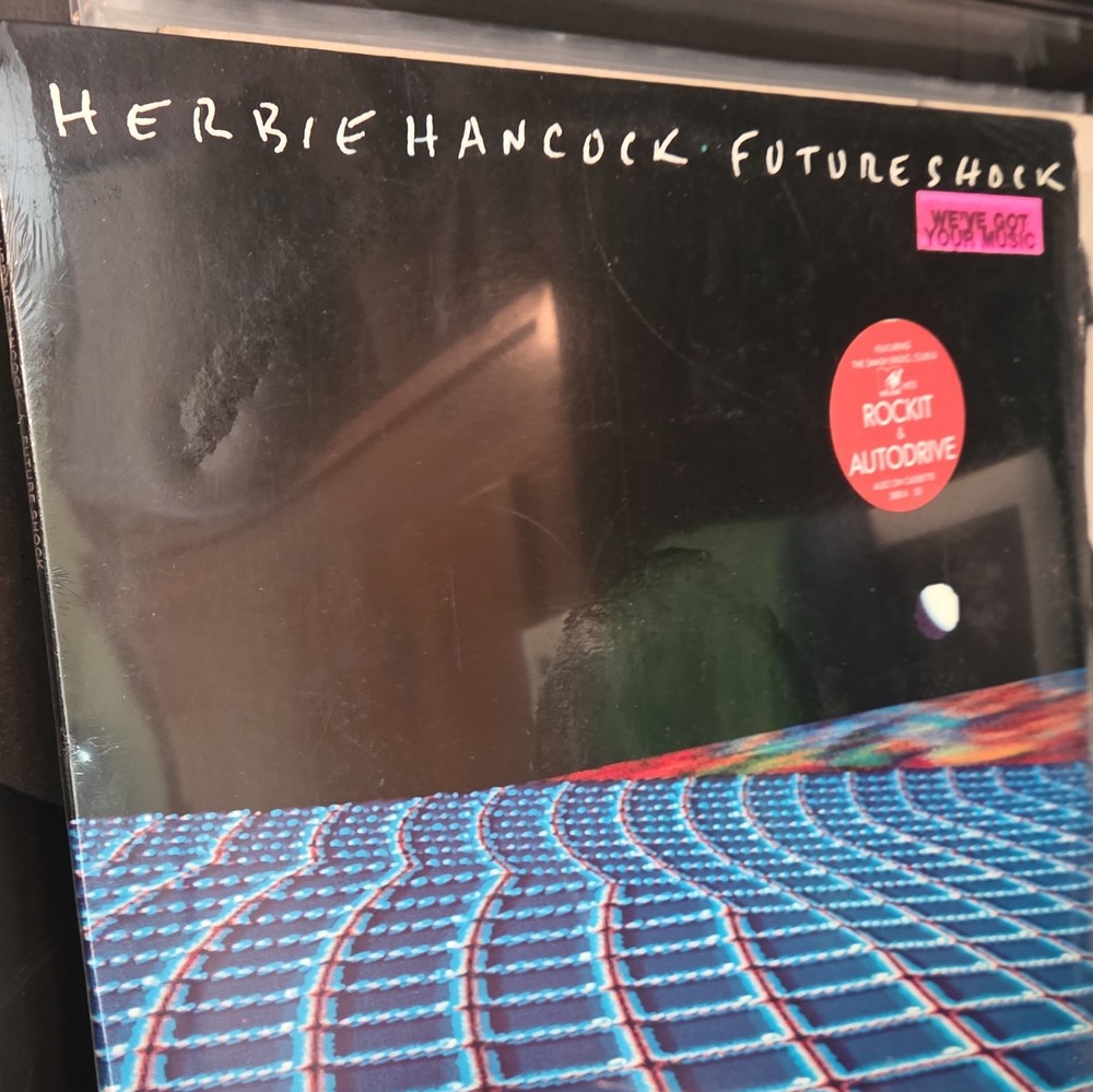 Herbie Hancock Future Shock 12″ Vinyl LP Columbia Jazz Rockit Autodrive Sleeve