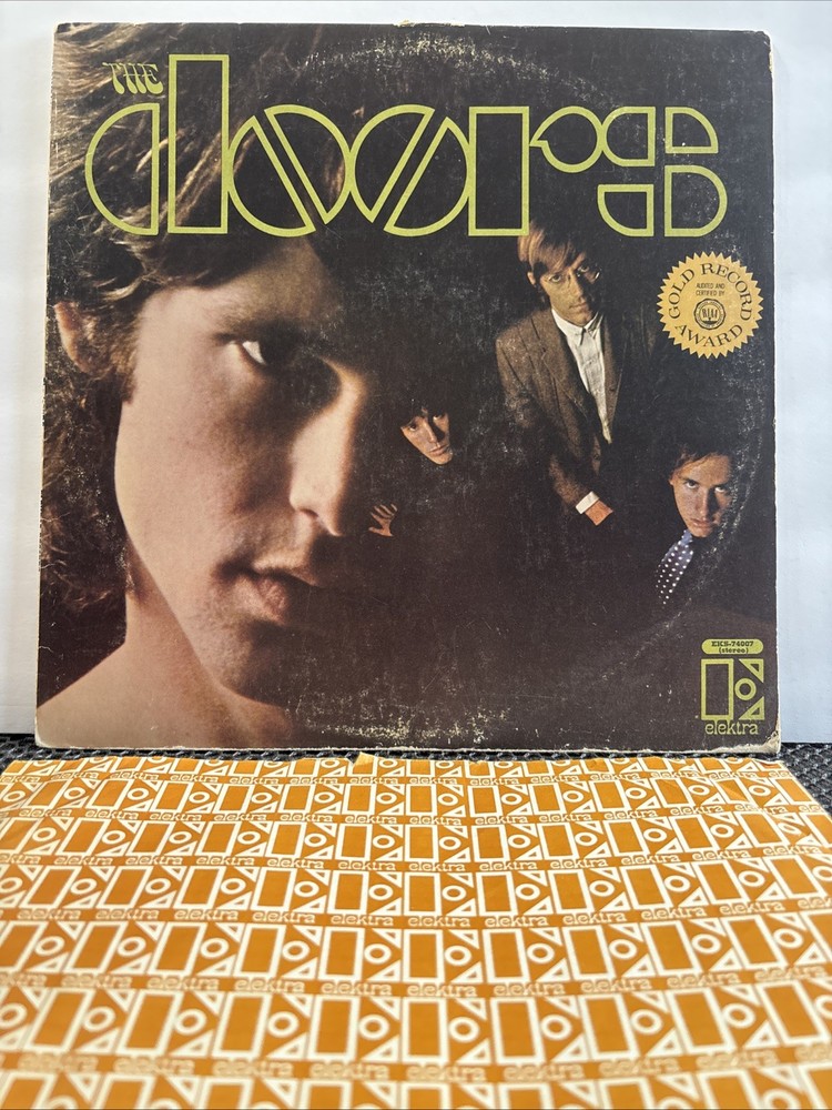 The Doors / S/T 1967 Vinyl Red Big “E” Elektra EKS-74007 LP – Inner- Cleaned