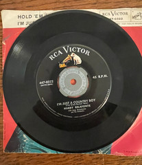 Harry Belafonte Hold ‘Em Joe 45 RPM RCA Victor 447-0322 Picture Sleeve