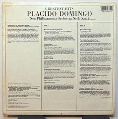 Placido Domingo – Greatest Hits 1982 RCA Gold Seal Classical Vinyl LP NOS SEALED