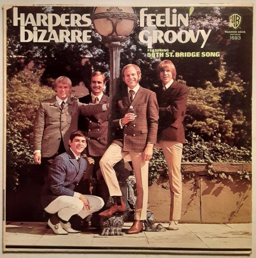 Feelin’ Groovy Harpers Bizarre Vinyl LP Record Album From 1967 Free Shipping