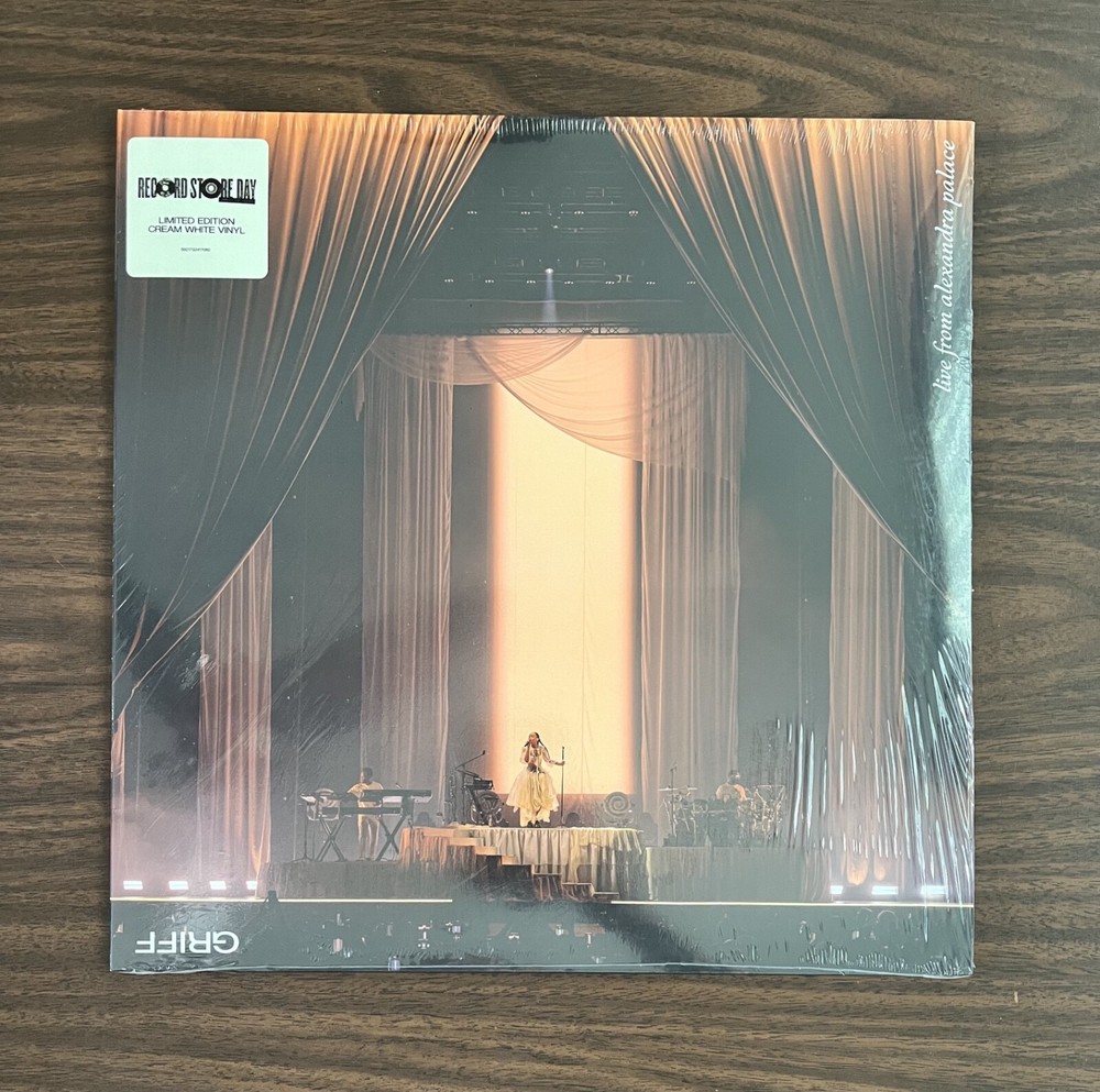 GRIFF LIVE FROM ALEXANDRA PALACE CREAM WHITE VINYL 12″ NEW SEALED RSD 2025