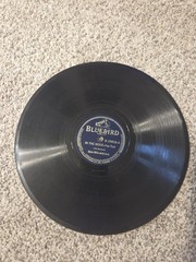 10 Mixed BlueBird Vinyl Records