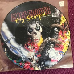 Alice Cooper Hey Stoopid UK 12″ vinyl picture disc record