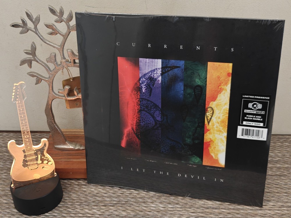 x/500 Purple Marble Vinyl LP Currents I Let The Devil In New Mint Metal