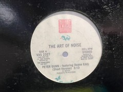 THE ART OF NOISE FT DUANE EDDY PETER GUNN 12″ 1989 CHRYSALIS VAS2327 PROMO