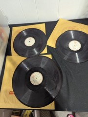 3 lot Audiodiscs 1950’s Conn All state Chorus song recordings record audio devi