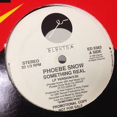 [SOUL/FUNK]~EXC 12″~PHOEBE SNOW~Something Real~[4:50]~{OG 1989 ELEKTRA~