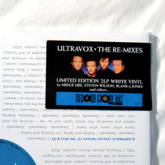 ULTRAVOX – The Re-Mixes 2026 RSD Ltd. 1300 LP White Sealed Steven Wilson