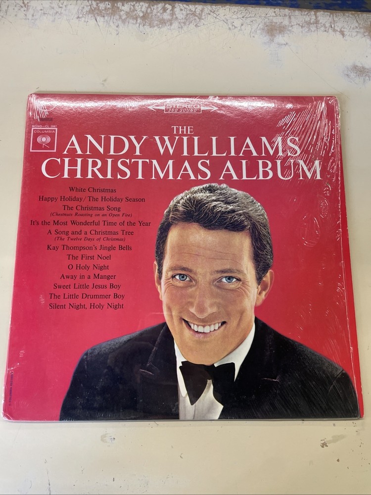 Vintage Andy Williams Christmas Album Vinyl Record | Classic Retro Holiday Décor