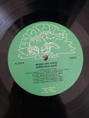 1988 Maurice John Vaughn Generic Blues Album Promo Record Vinyl 33 RPM 12″ LP