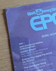 The Official Album Of WALT DISNEY WORLD EPCOT CENTER LP 1983 SEALED Disneyland