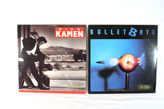 20 Lot Vintage Vinyl Records Rock Albums LP’s BULLETBOYS, 7A3, CHAKA KHAN PROMOS