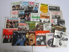 1960s ROCK Lot Of 25 PICTURE SLEEVES 45 RPM No Records