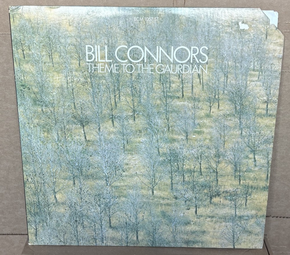 BILL CONNORS Theme To The Gaurdian LP – 1975 ECM RECORDS Contemporary Jazz NM!