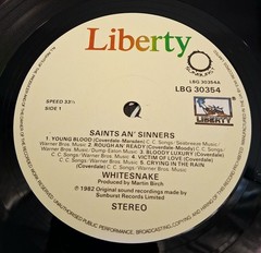 Whitesnake Saints and Sinners Vinyl 1982 Record LP