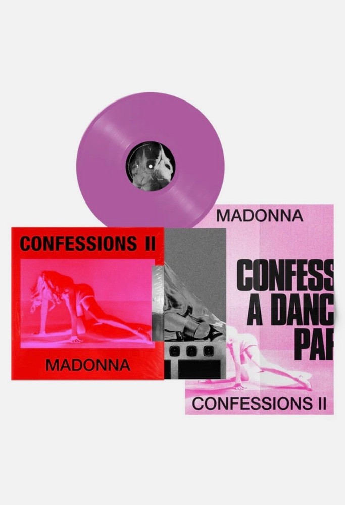 Presale Madonna CONFESSIONS ll (2) Exclusive Community Vinyl VIOLET Edition RARE
