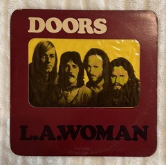 THE DOORS L.A. Woman LP OG Elektra EKS-75011 Die-Cut/Windowed Cover+Inner VG!!