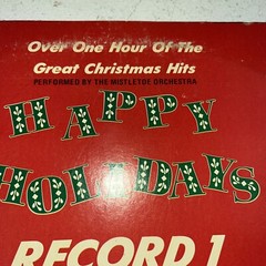 Happy Holidays 2 Album Set. Mistletoe Records. MLX-1211. Classic Christmas Music