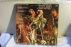 MC 5 LP “Kick Out The Jams” ELEKTRA w Deleted Lyrics & Full Print in Cover VG+