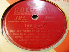 1928 Bix Beiderbecke & His Gang LOUISIANA THOU SWELL Izzy Friedman Columbia C-29