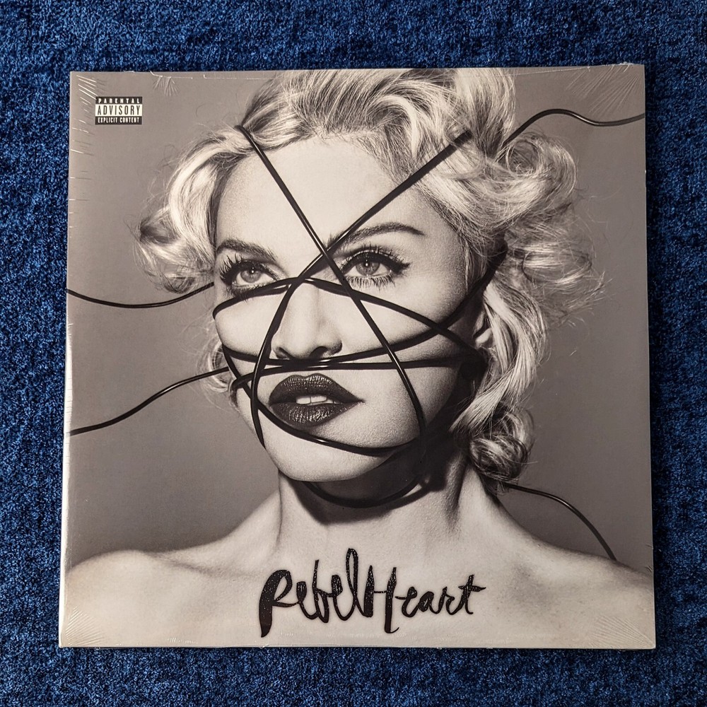 MADONNA SEALED REBEL HEART 12” VINYL 2 LP SET CZECH REPUBLIC PROMO HYPE 2023