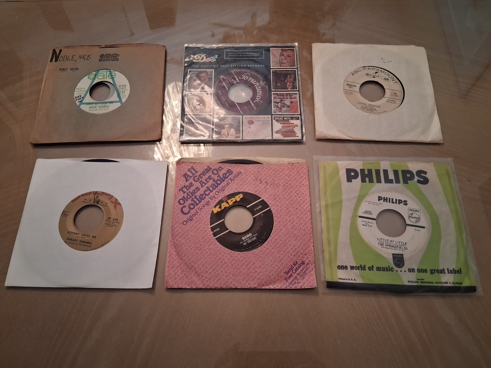 164 Original 45 RPM Early Rock ‘N’ Roll, R&B, Doowop 1950’s 1960’s Records