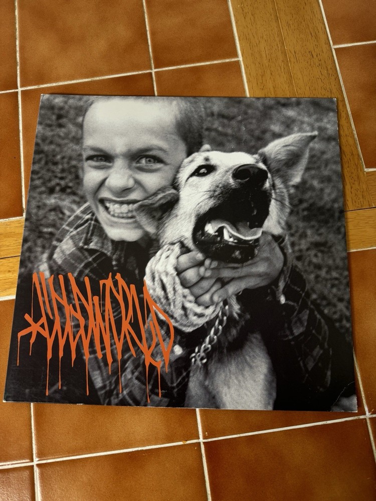 COLD WORLD “DEDICATED TO BABIES WHO CAME FEET FIRST” ORANGE VINYL LP LOCKIN OUT