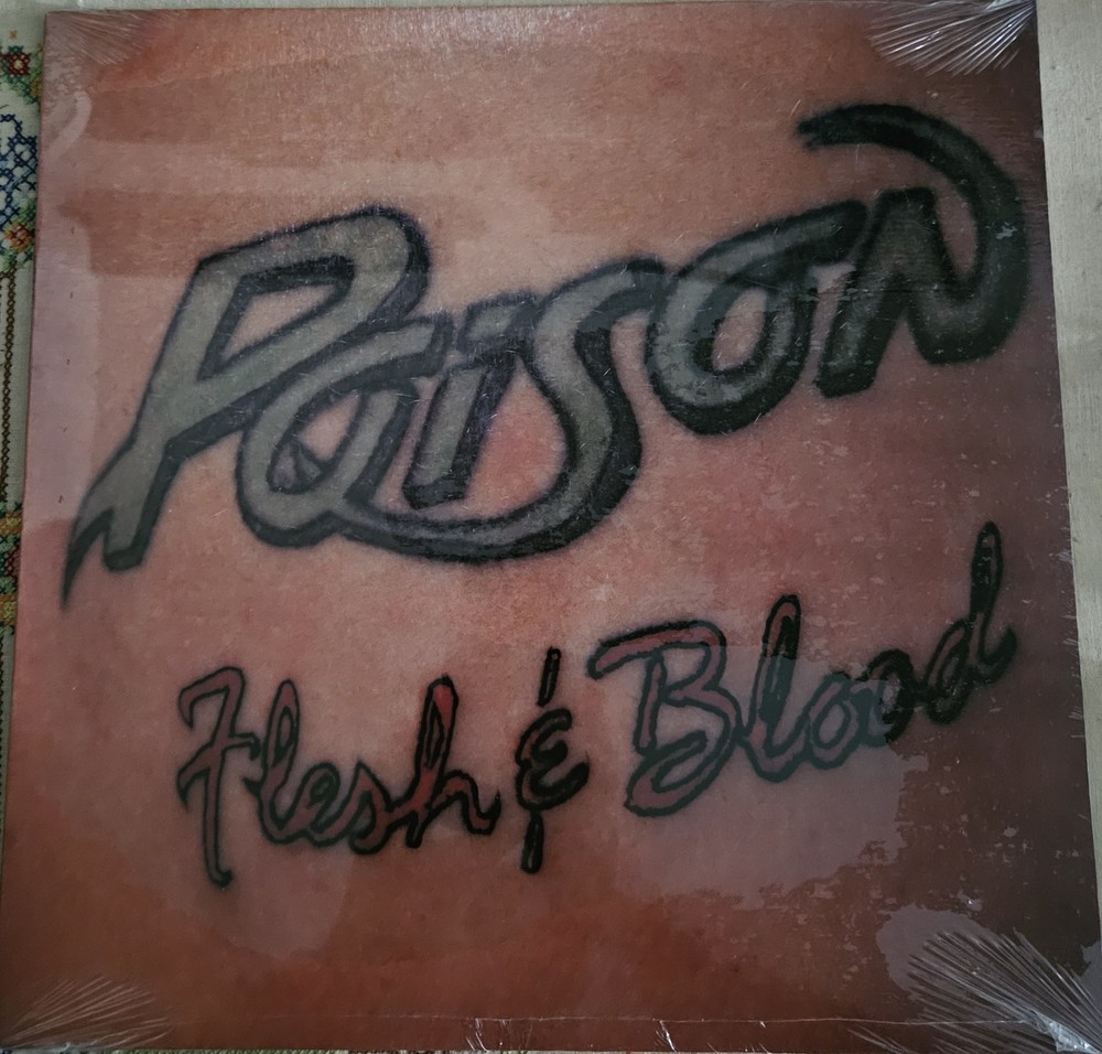 Poison “Flesh And Blood” Capitol Records R-150207 (1990) Sealed And Mint