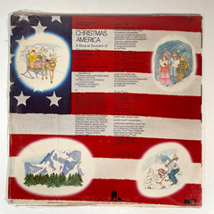 Christmas America Vinyl LP 1973 in SHRINK Nat King Cole Peggy Lee Bing Crosby EX