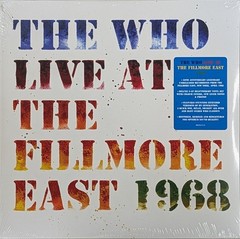 THE WHO Live at The Fillmore East SEALED 180 Gram 3LP