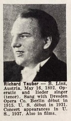 Richard Tauber – 78 rpm Parlophone RO20538: NOVELLO We’ll Gather Lilacs/Love