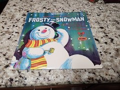 The Caroleer Singers Frosty The Snowman LP Record 1960s Diplomat Christmas