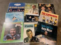 Mystery Box Vinyl Records Music Albums LP Bulk Lot of 20 Vintage With Sleeves