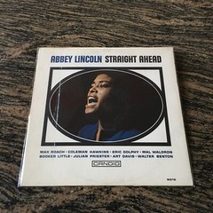 Abbey Lincoln – Straight Ahead LP – Candid – CJM 8015 Mono DG PROMO