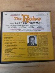 The Robe Alfred Newman Hollywood Symphony Orchestra 45 RPM 20th Century Fox