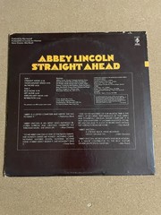 ABBEY LINCOLN STRAIGHT AHEAD BARNABY RECORDS RADIO STATION SERVICE PROMO VG+ LP