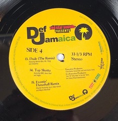 Def Jam Jamaica Red Star Sounds 2xLP Record 2003 Promo Hip Hop Reggae 33RPM