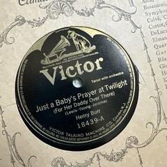 4 VICTOR Records SCROLL 78 RPM LOT w Sleeves 2 Songs Per Disk Vtg 1920s – As Is