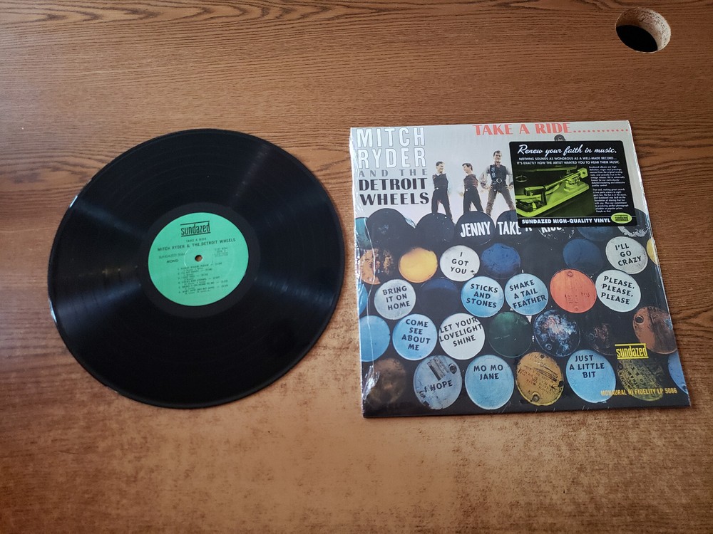 2000’s MINT-EXC Mitch Ryder & The Detroit Wheels – Take A Ride… 5086 LP33