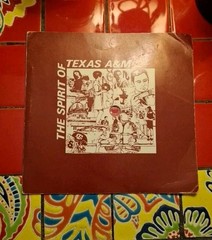 The Spirit Of Texas A & M Aggie Clear Record Booklet-33 1/3 RPM-Bob Walker ’70