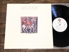 PAUL SIMON ~ GRACELAND / WARNER BROS. ORIGINAL. 1986 LP EMBOSSED COVER w/ INNER