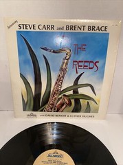 STEVE CARR & BRENT BRACE into the reeds JAZZWORKS 12″ LP Record 1981 JW 9802